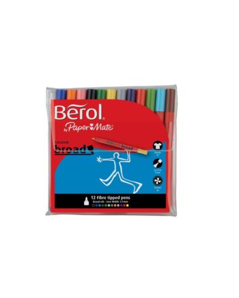 Berol Colour Broad Pens - Assorted Colours