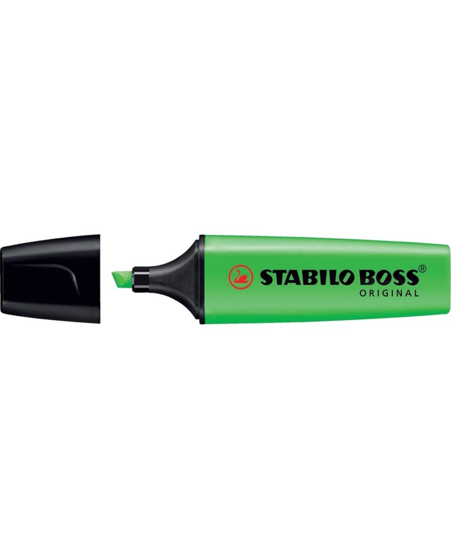 Stabilo Boss Highlighter Pen - Green