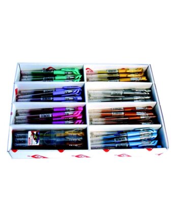 Edding Metallic Gel Rollerball Pens - Class Pack of Assorted Colours