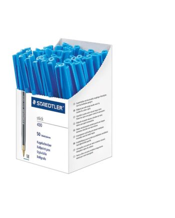 Staedtler 430 Medium  Ballpoint Pens - Blue