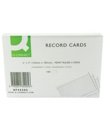 Record Cards 150mm x 100mm