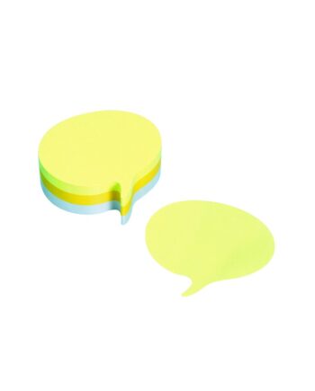 Post-it Die-Shaped Notes - Speech Bubble 225      Sheets Per Pad