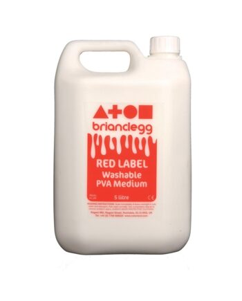 Junior PVA Water Washable Glue, 5 Litre