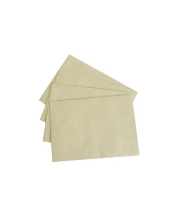 C6 Buff Manilla Banker Envelopes - Non-Window, 162 x 114mm