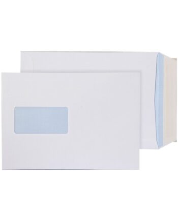 C5 White Envelopes - Window, 229 x 162mm