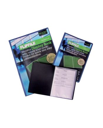A4 FlipFile Display Books - 10 Pockets