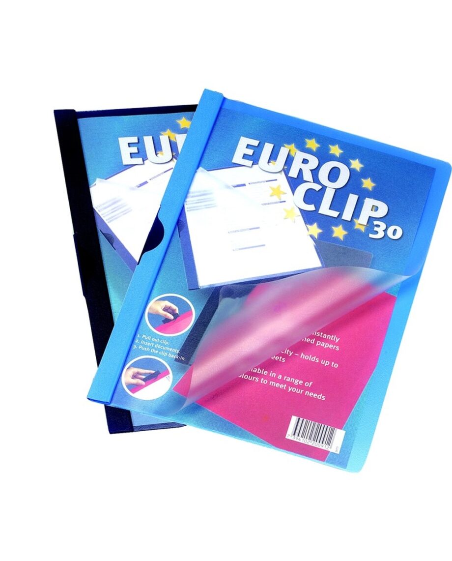 A4 Euroclip Presentation File - 3mm/30 Sheets