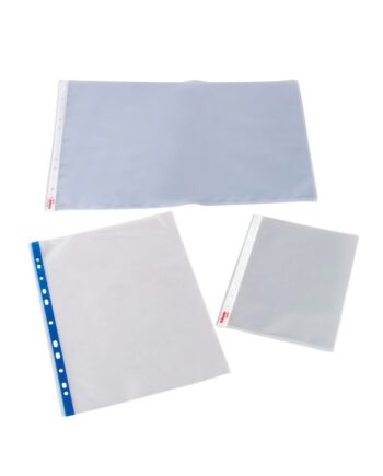 A5 Plastic Punched Pockets
