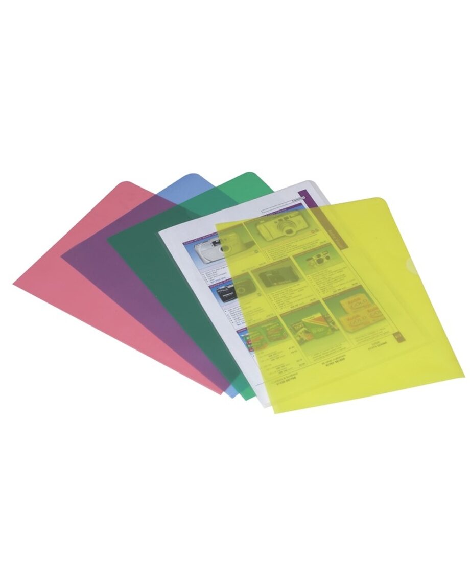 A4 Cut Flush Folders - Green