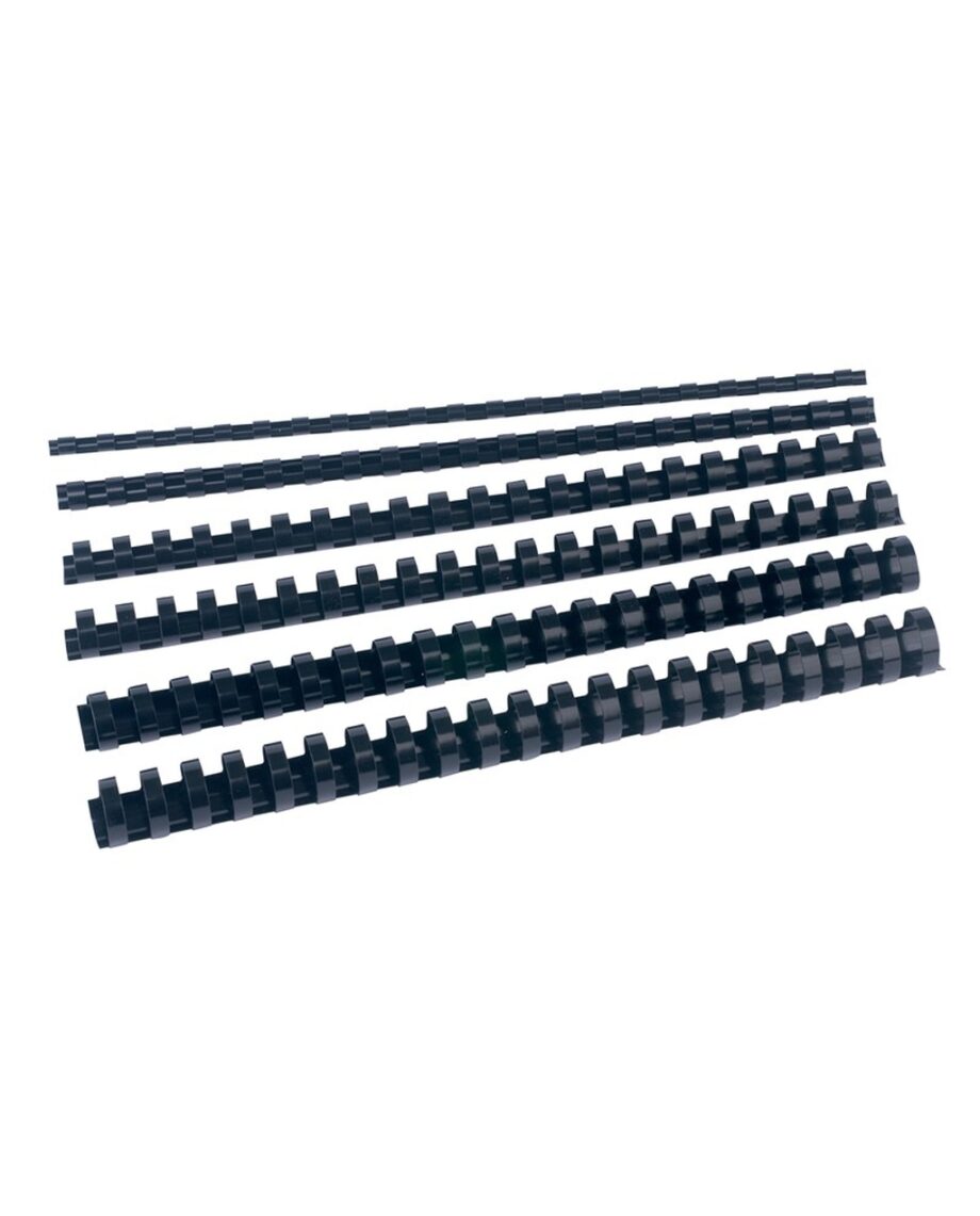 A4, 22mm Black Plastic Combs