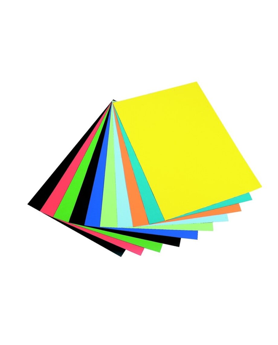 Poster Paper Assorted Colours 710mm x 760mm