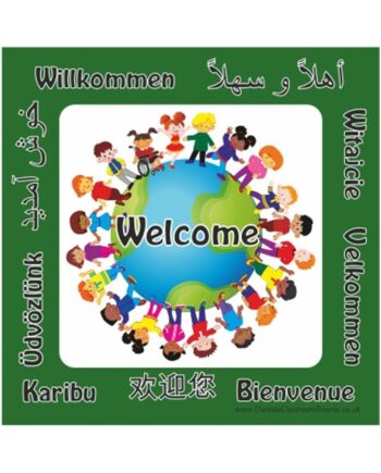 Welcome Sign Green