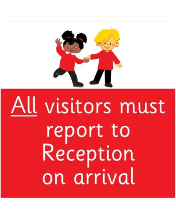 Visitors Report To Reception Purple