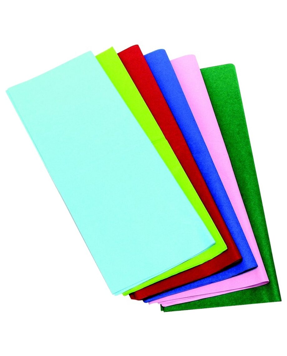 Remnant Tissue Paper - Assorted Sizes & Colours