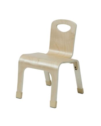 One Piece Wooden Chair Pack Of 4 Seat Height 260MM