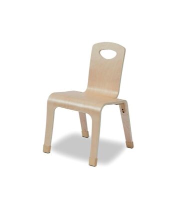 One Piece Wooden Chair Pack Of 4 Seat Height 310MM