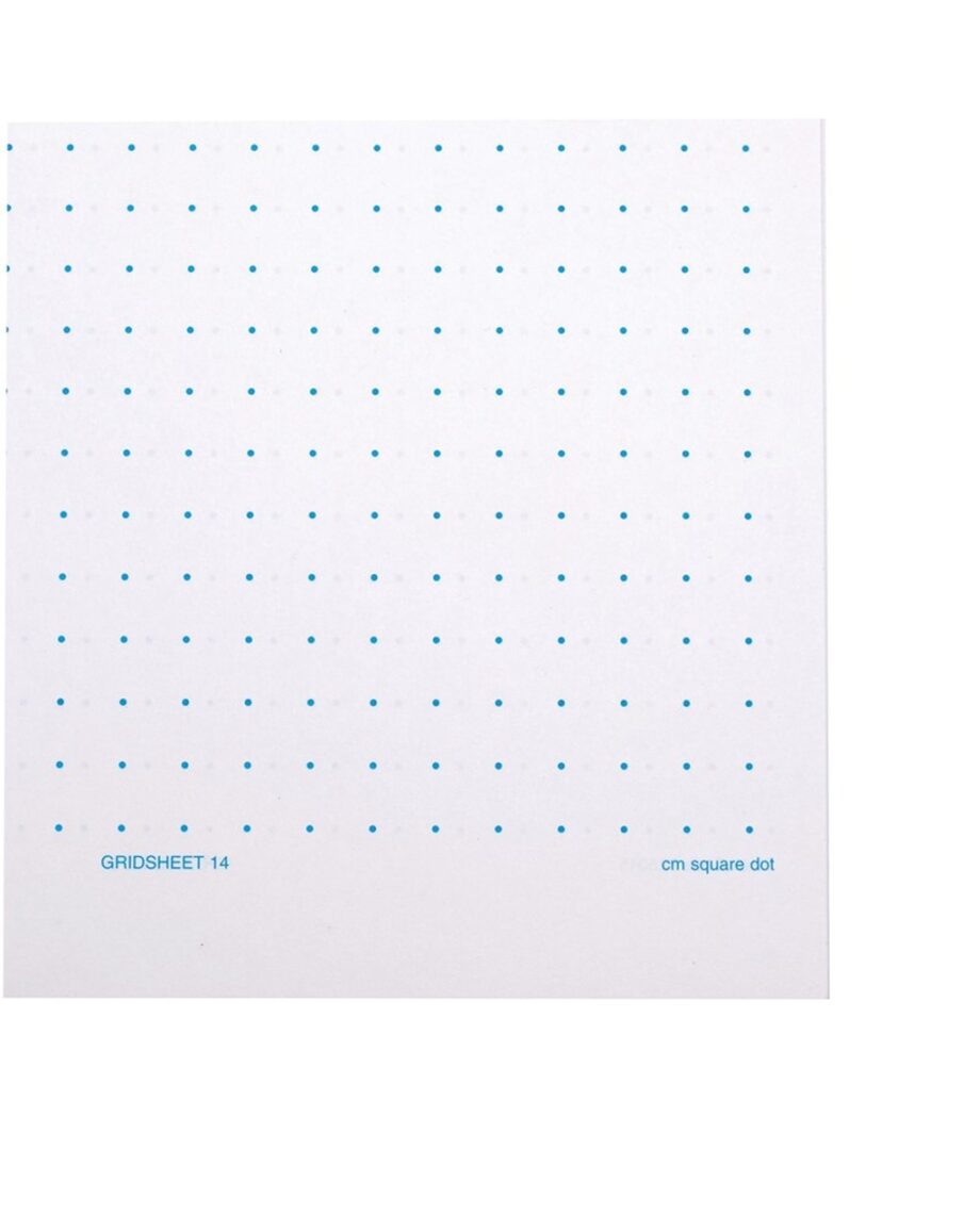 A4 10mm Square Dot Grid Sheets