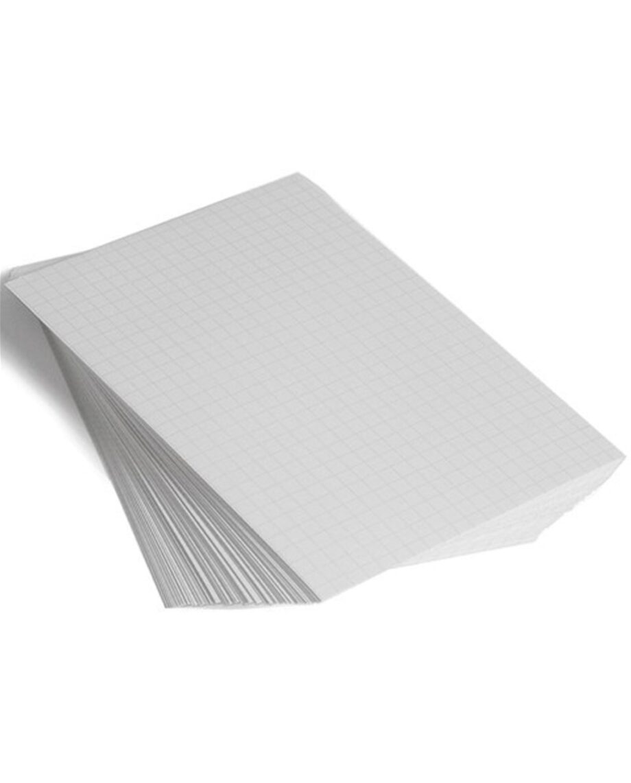 A4 Exercise Paper Unpunched, 10mm Squares