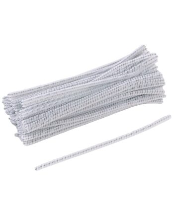 Pipe Cleaners White 4mm x 150mm