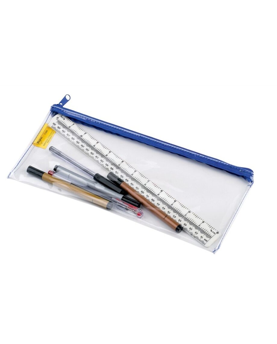 Clear Pencil Case 33 x 12.5cm