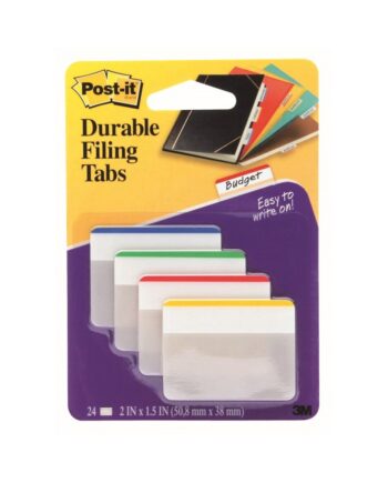 Post-it Index Strong Flat Filing Tabs