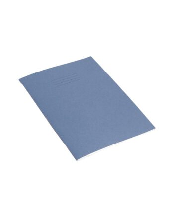 Exercise Book A4 (297 x 210mm) Dark Blue Cover 8mm Ruled & Margin 80 Pages