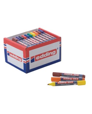 Edding 363 Whiteboard Marker Classpack - Assorted Colours