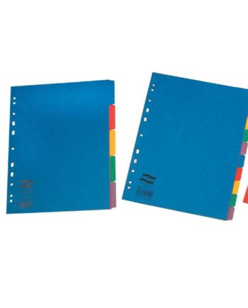 Europa Extra Wide Coloured Dividers - 10 Part