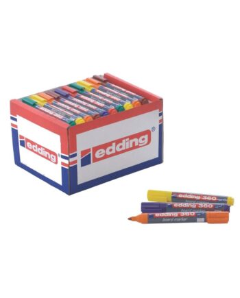 Edding 360 Whiteboard Marker Classpack -          Assorted Colours