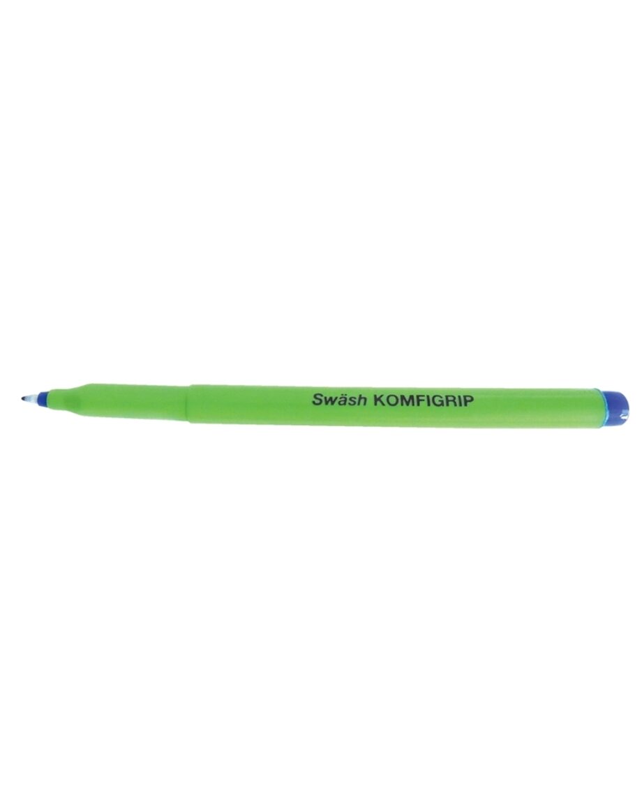 Swash Komfigrip Handwriting Pens Class Pack - Blue