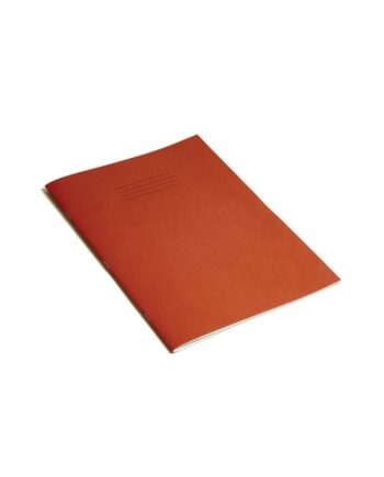 Exercise Book A4 (297 x 210mm) Red Cover 5mm Squares 80 Pages