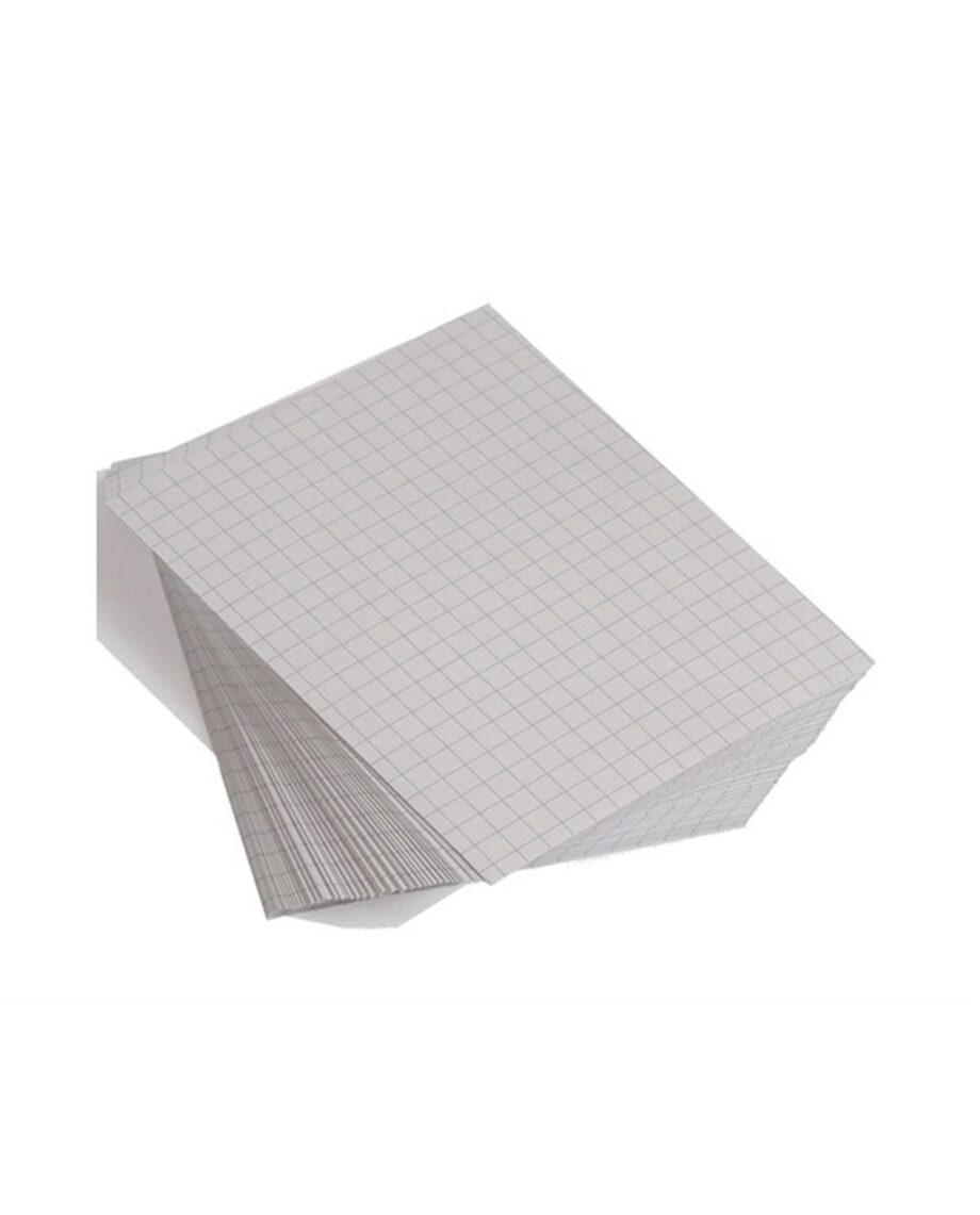 A4 Exercise Paper Unpunched, 5mm Squares