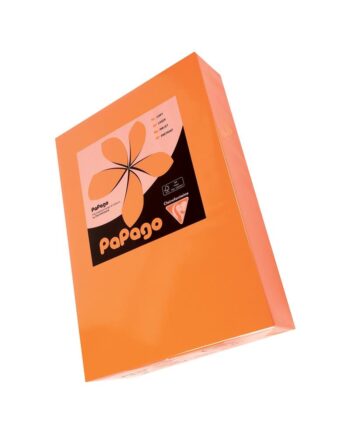 A4 160g Tinted Card - Mid Orange