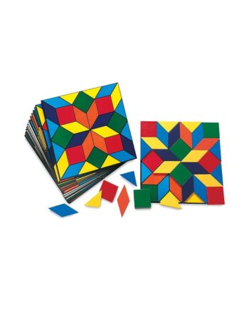 Parquetry blocks & cards set
