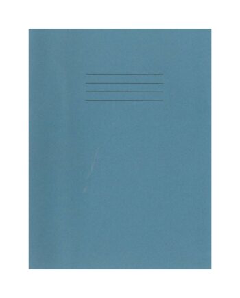 Exercise Book A4+ size (330 x 250mm) Light Blue Cover Plain - No Ruling 40 Pages