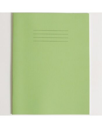 Exercise Book A4+ size (330 x 250mm) Light Green Cover 12mm Ruled 40 Pages