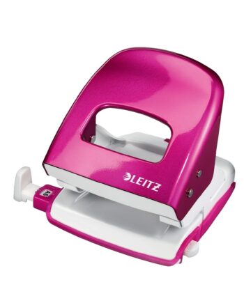WOW Metal Office Hole Punch - Pink