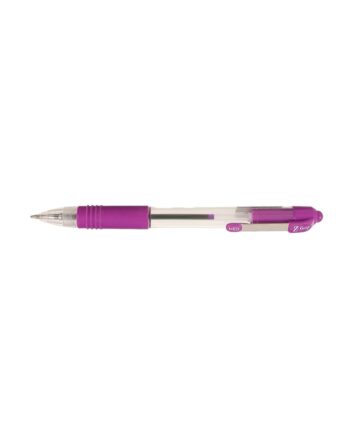 Zebra Z Grip Ballpoint Pen Medium - Violet
