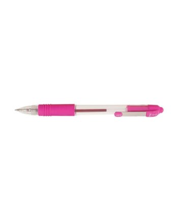 Zebra Z Grip Ballpoint Pen Medium - Pink