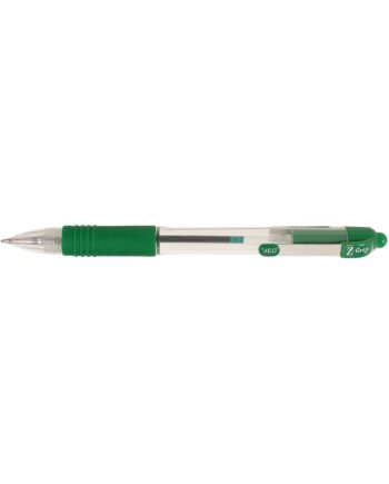 Zebra Z Grip Ballpoint Pen Medium - Green