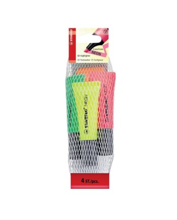 Stabilo Neon Highlighter - Assorted Colours