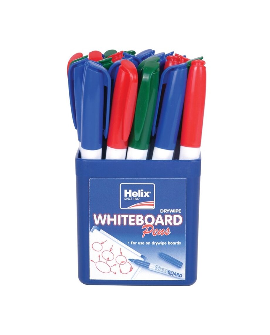 Helix Whiteboard Pens - Medium Assorted