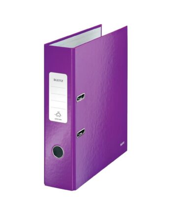 WOW Lever Arch File Purple