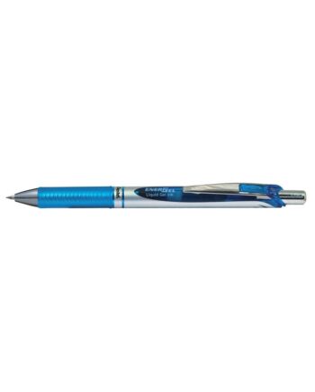 Pentel Energel XM Retractable Rollerball Pen -Sky Blue