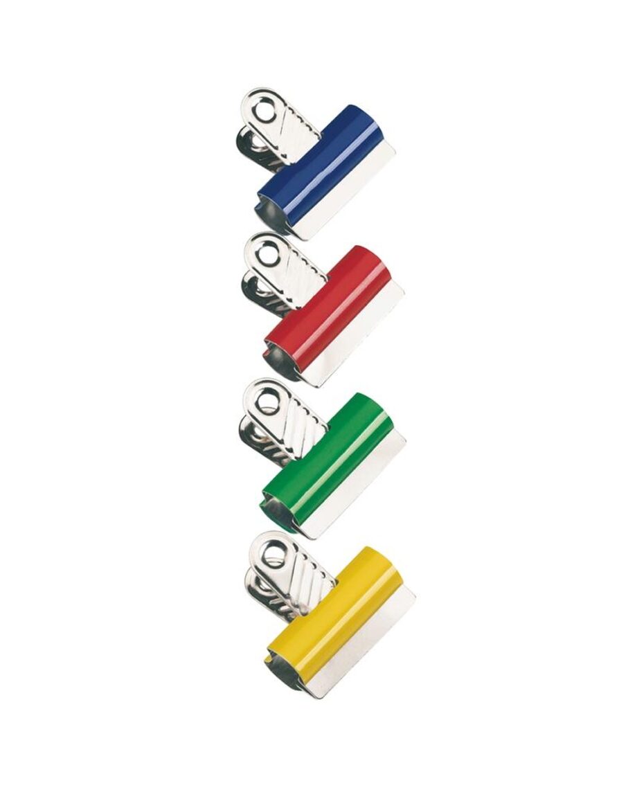 Coloured Letter Clips 60mm