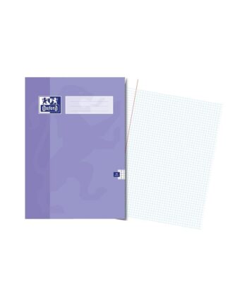 A4 Oxford Exercise Book - 48Pg 5mm Sq Purple