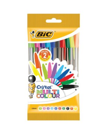 BIC Cristal Fun Ballpoint Pen - Assorted Colours