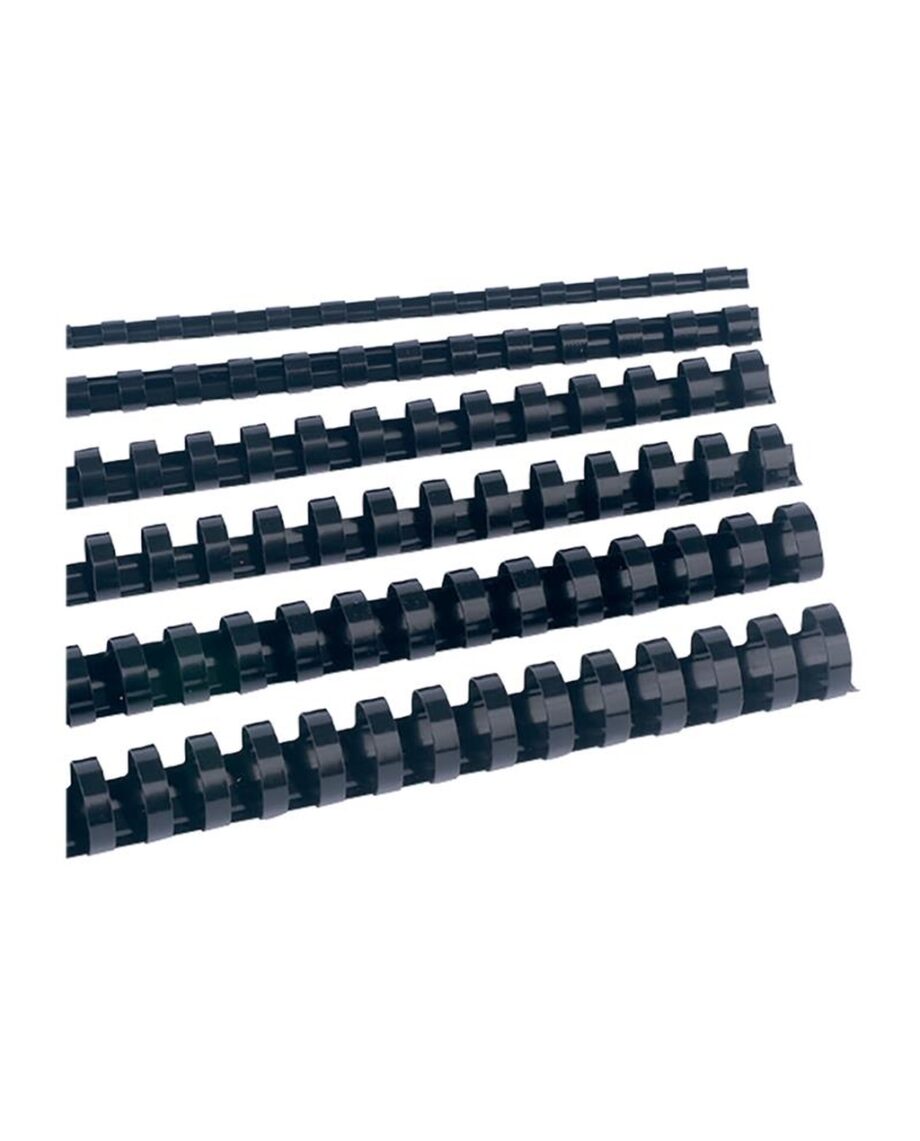 Black Plastic Combs 25mm Dia