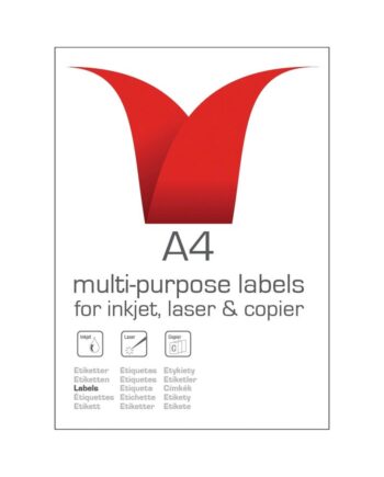 Unbranded Multipurpose Photocopy, Inkjet & Laser Labels 99.1mm x 67.7mm