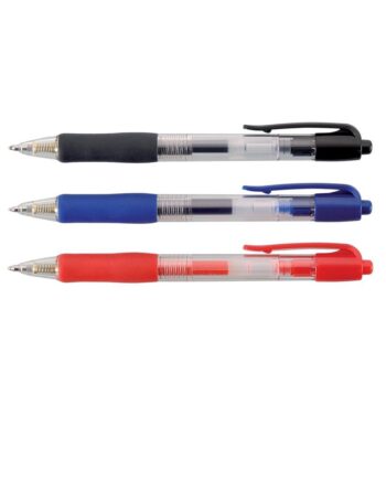 Essentials Retractable Gel Rollerball Pen - Blue